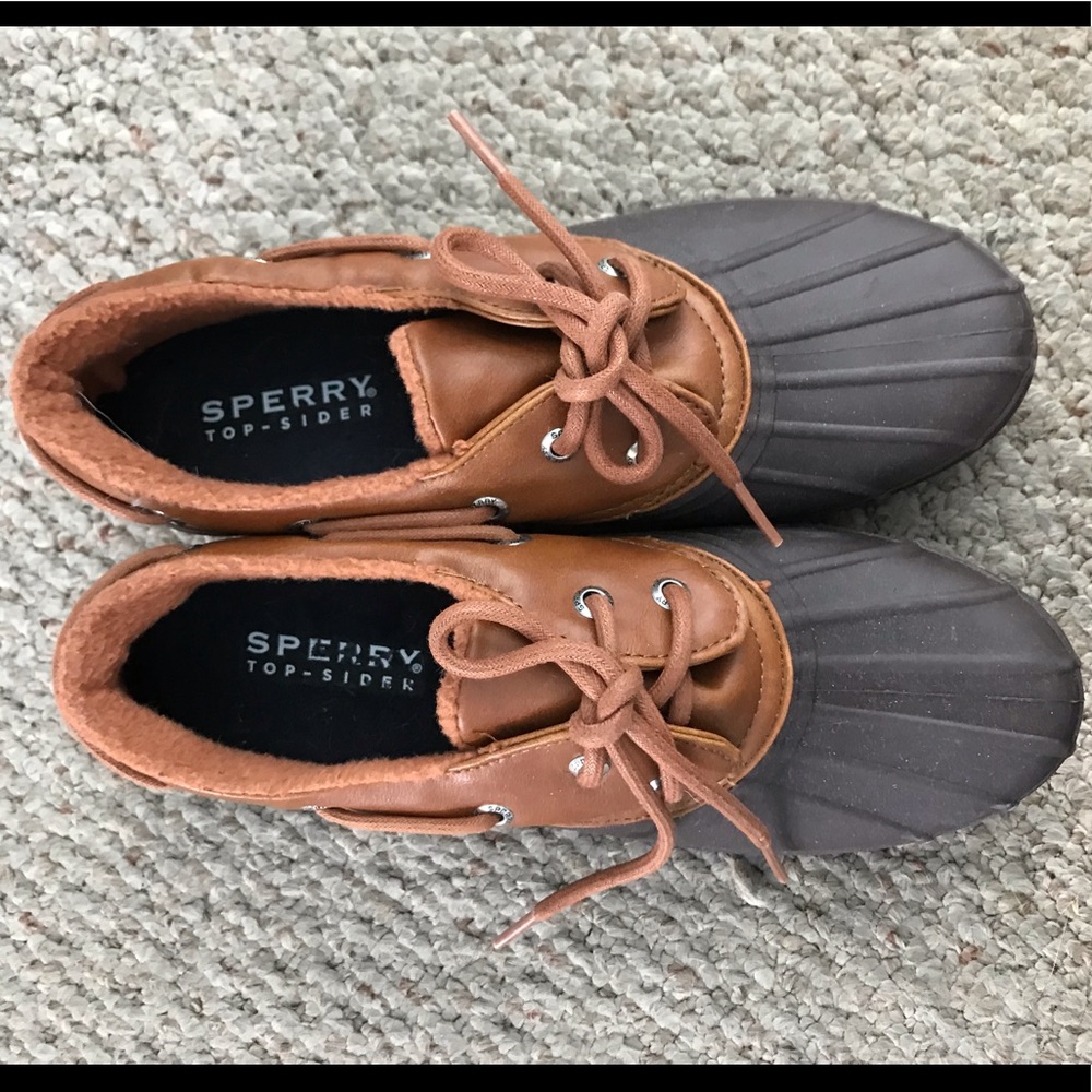 Waterproof sperry boots